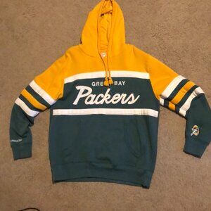 Green Bay Packers Mitchell & Ness Throwback Hoodie